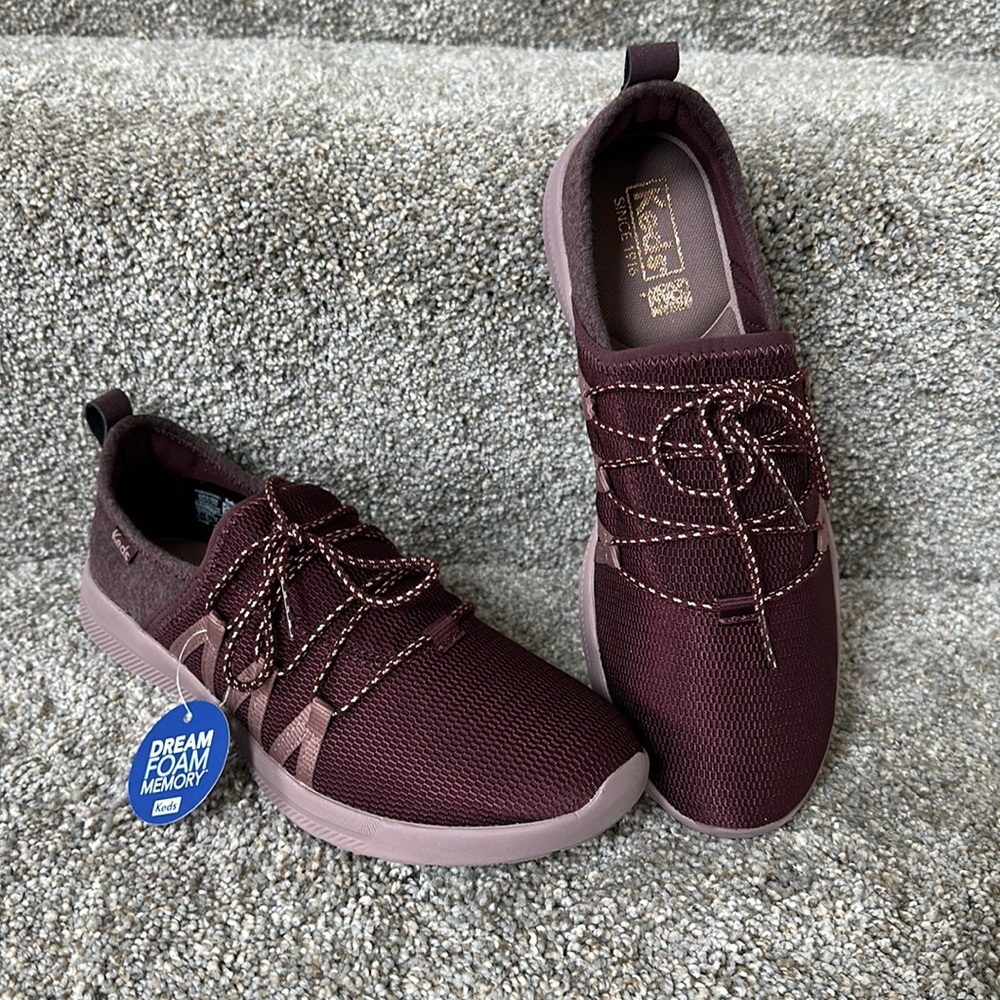 NWT/NIB Keds Studio Lively Shimmer Dream Foam Memory Slip-On Sneakers